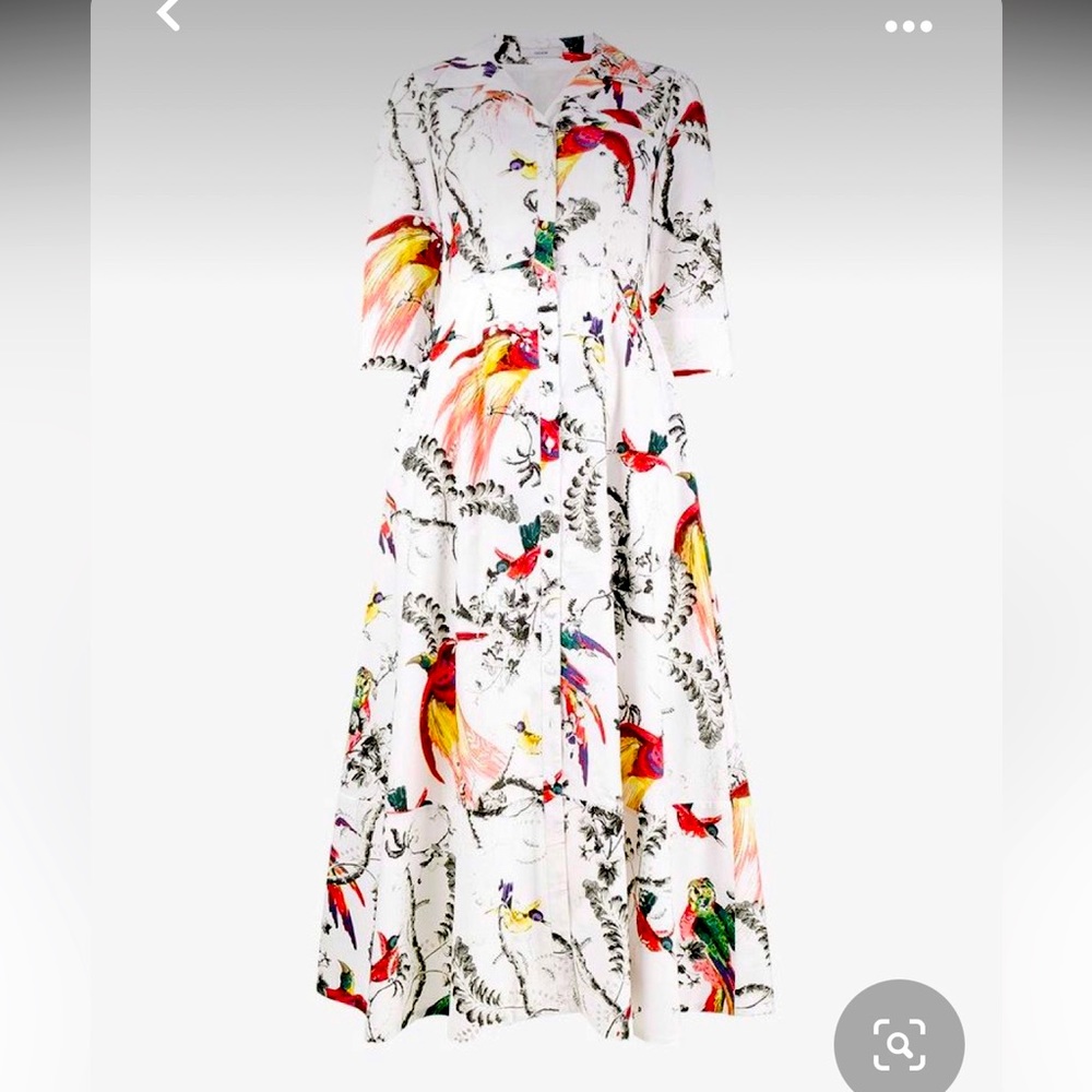 Erdem floral maxi dress